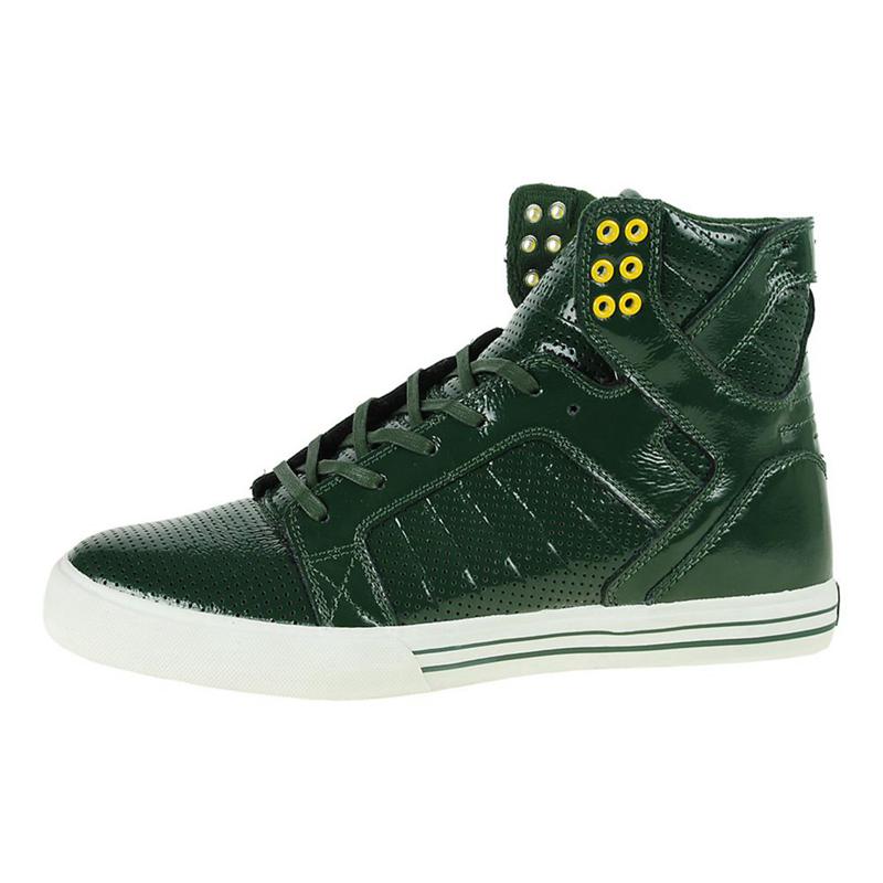 Zapatillas Altas Supra Argentina Hombre - SKYTOP Verde (YGAEX-3790)